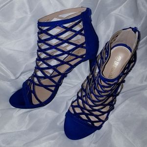 Women's Royal Blue Dream Pairs Stilettos